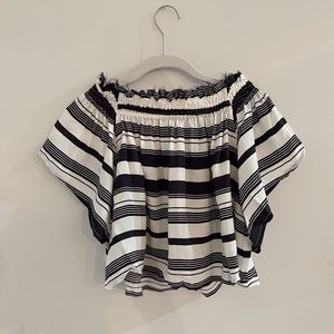 Faithfull the Brand navy stripe top